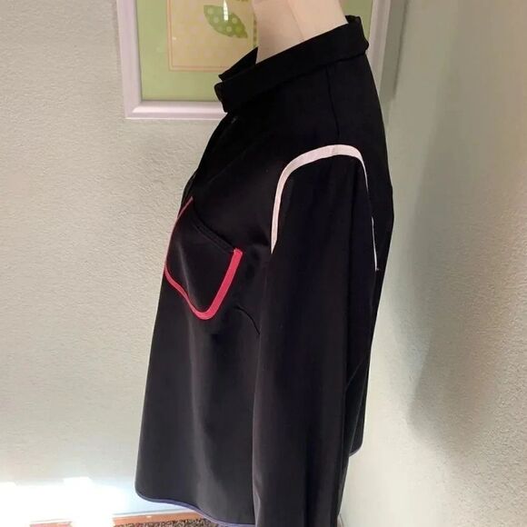 NWOT Anne Klein Black Long-sleeve Shirt #26 - Picture 2 of 5